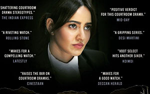 Neha Sharma in Voot original web series `Illegal` (Release - May 12th, 2020)